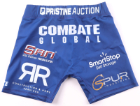 Jaden Ortega Signed & Inscribed Match Worn Shorts from 2/26/26 vs. Ricardo Chavez (PA COA) at PristineAuction.com