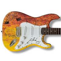 Alice Cooper Signed "School's Out" Custom Stratocaster Guitar (PSA) at PristineAuction.com
