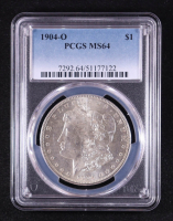 1904-O Morgan Silver Dollar (PCGS MS64) at PristineAuction.com