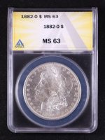 1882-O Morgan Silver Dollar (ANACS MS63) at PristineAuction.com