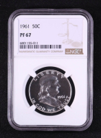 1961 Franklin Half Dollar (NGC Proof 67) at PristineAuction.com