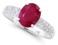 1.12 CTW Certified Diamonds & African Ring Designer Ring | Estimated Retail Value: $5,565 (IGI) at PristineAuction.com
