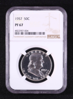 1957 Franklin Half Dollar (NGC Proof 67) at PristineAuction.com
