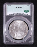 1886 Morgan Silver Dollar (CACG MS63) at PristineAuction.com