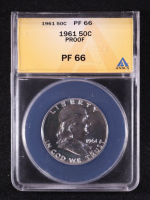 1961 Franklin Half Dollar (ANACS Proof 66) at PristineAuction.com
