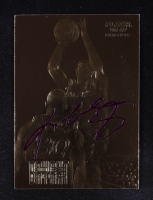 Kobe Bryant 1996-97 Fleer 23KT Gold Card Rookie 23KT Purple Signature RC #NNO at PristineAuction.com