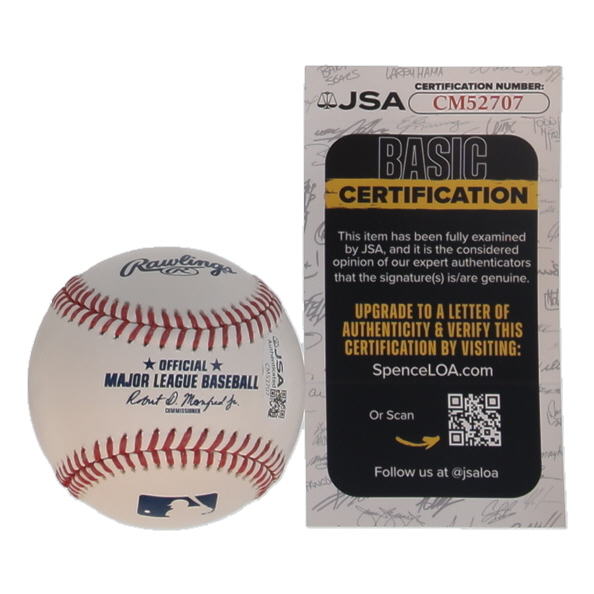 Tink Hence Signed OML Baseball (JSA) at PristineAuction.com Tink Hence Signed OML Baseball (JSA) at PristineAuction.com