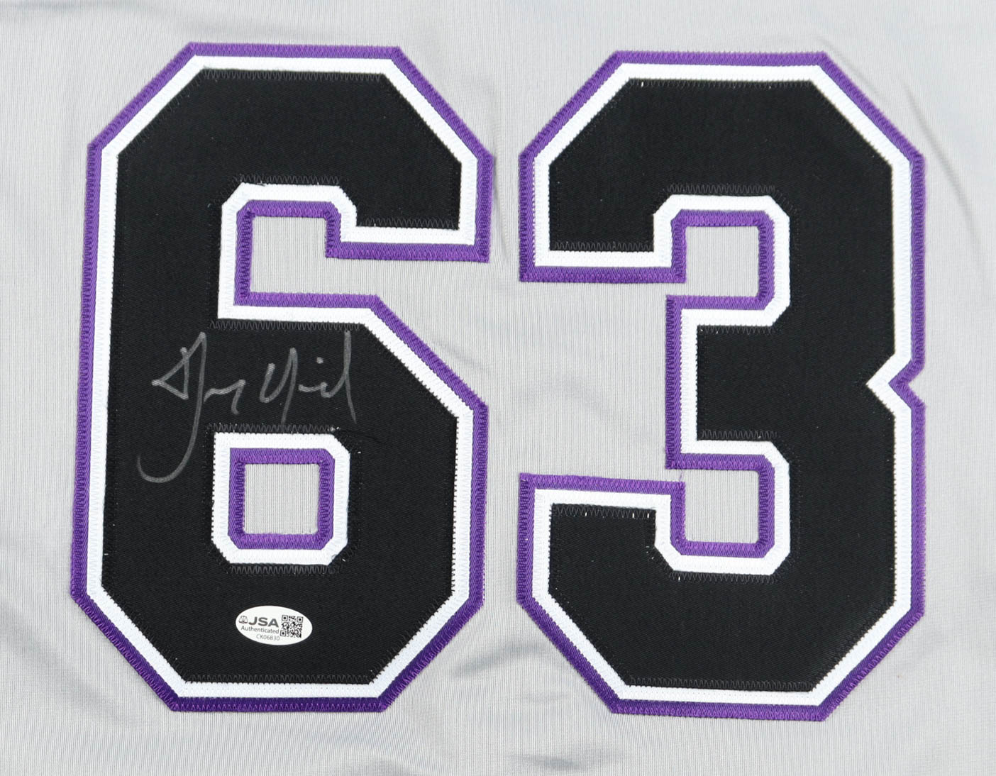 Jim Morris Signed Jersey (JSA) at PristineAuction.com Jim Morris Signed Jersey (JSA) at PristineAuction.com