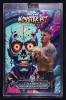 Tom Aspinall 2025 Wild Card Monster Hit Monster Hunt Diagonal Shimmer Zombie #TA #1/1 at PristineAuction.com
