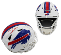 James Cook Signed Bills Full-Size Authentic On-Field Speedflex Helmet (JSA) at PristineAuction.com