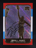 Michael Jordan 1997 Fleer Premier Signature Series Holo Prism Refractor 23KT Gold Card #NNO at PristineAuction.com
