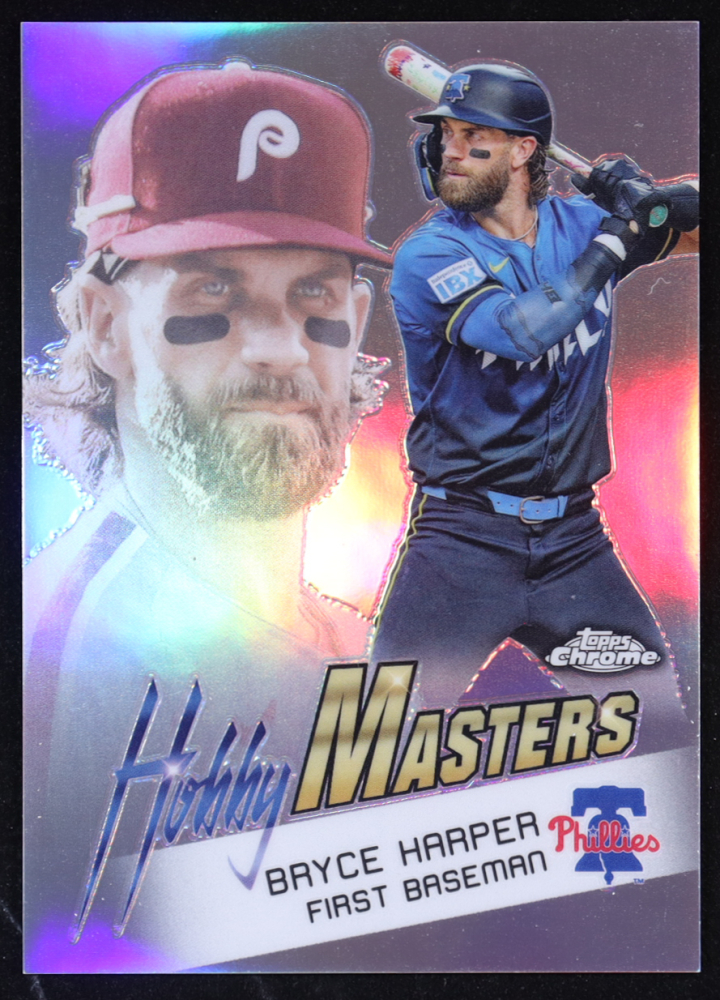 Bryce Harper 2025 Topps Chrome Hobby Masters #HM8