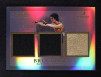 Bruce Lee 2024 Keepsake Kaleidoscope Edition 50th Anniversary Triple Relics Silver #248 at PristineAuction.com