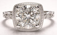 4.46 Carats Lab Grown Diamond Ring H, VS1 | $7,250 Estimated Retail Value (UGL & IGI Certs) | Brand New at PristineAuction.com
