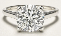 3.00 Carats Lab Grown Diamond Ring E, VS2 | $5,400 Estimated Retail Value (UGL & IGI Certs) | Brand New at PristineAuction.com