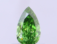 .29 Carats Lab Grown FANCY VIVID GREEN Diamond Loose VS1 (IGI Cert) at PristineAuction.com