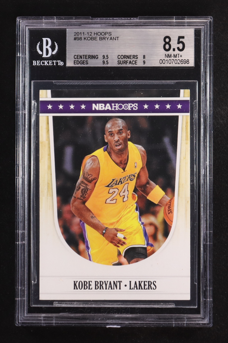 Kobe Bryant 2011-12 Hoops #98 (BGS 8.5) at PristineAuction.com Kobe Bryant 2011-12 Hoops #98 (BGS 8.5) at PristineAuction.com