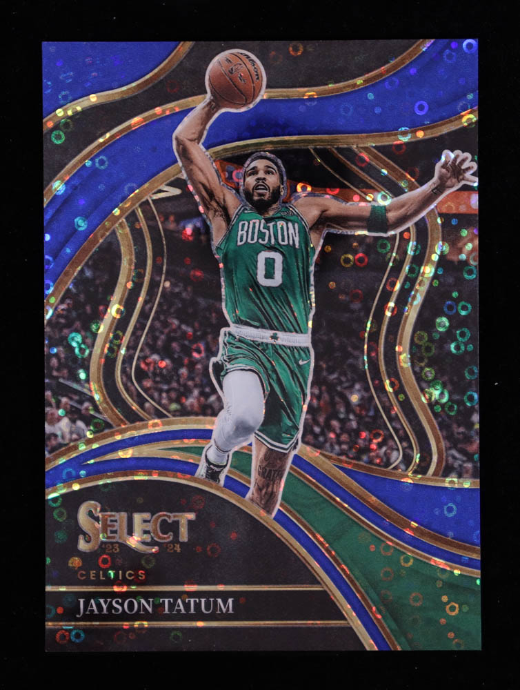 Jayson Tatum 2023-24 Select Prizms Blue Disco #245 #14/25
