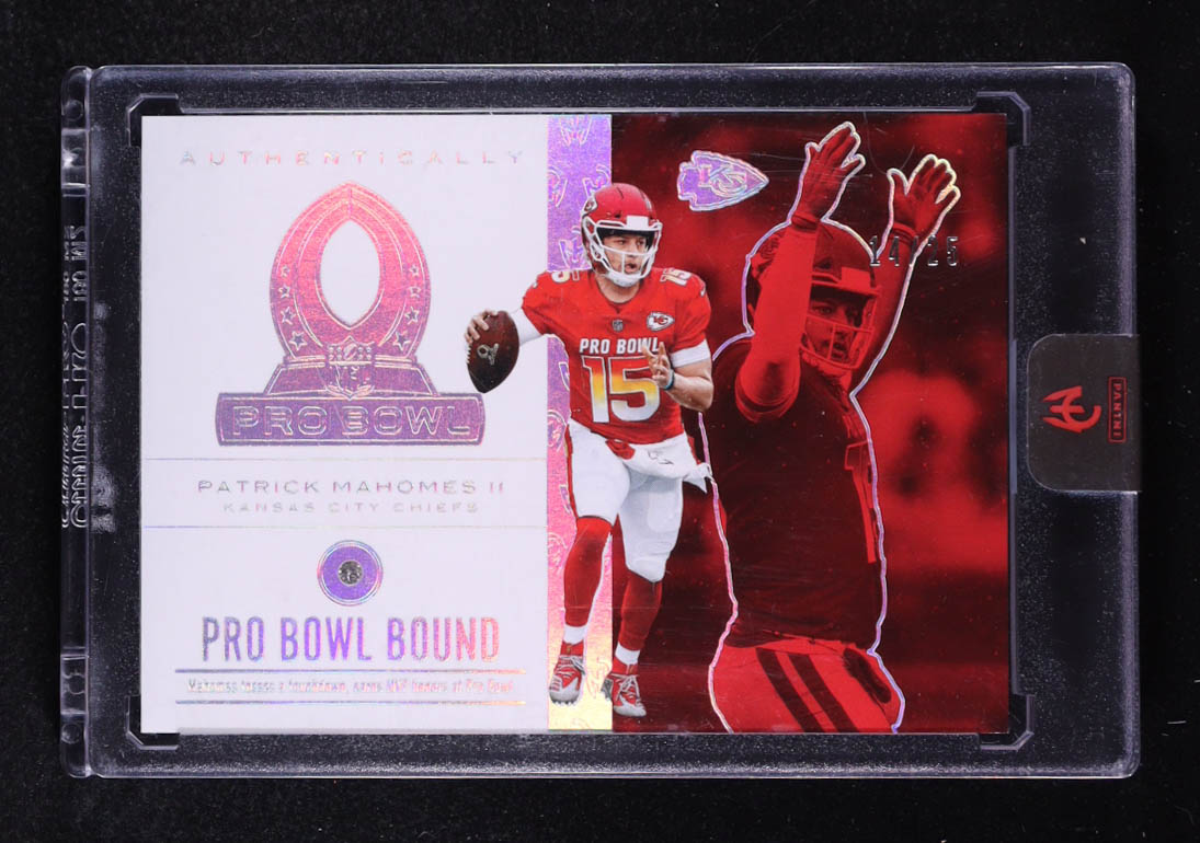Patrick Mahomes II 2025 Panini Authentically Mahomes Pro Bowl Silver #1 #14/25 at PristineAuction.com Patrick Mahomes II 2025 Panini Authentically Mahomes Pro Bowl Silver #1 #14/25 at PristineAuction.com