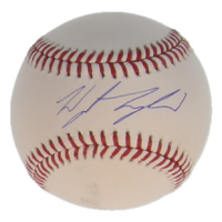 Wyatt Langford Signed OML Baseball (JSA) at PristineAuction.com