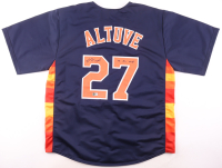 Jose Altuve Signed Jersey Inscribed "17 AL MVP" (Beckett) at PristineAuction.com