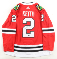 Duncan Keith Signed Blackhawks Adidas Authentic Jersey (Beckett) at PristineAuction.com