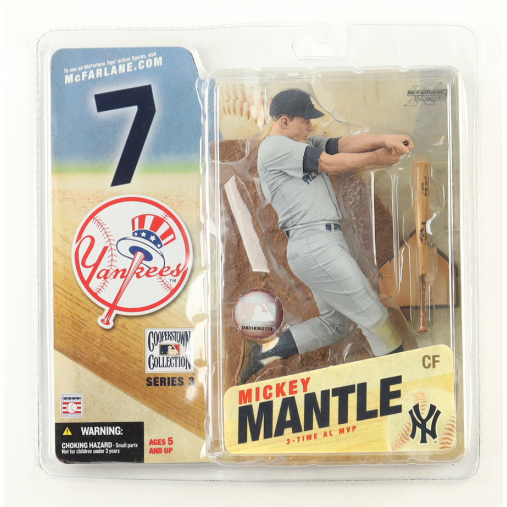 Mickey Mantle 2006 McFarlane's Sports Cooperstown Collection Series 3 Action Figure at PristineAuction.com