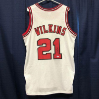 Dominique Wilkins Signed Jersey (PSA) at PristineAuction.com