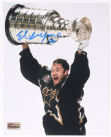 Ed Belfour Signed Stars 8x10 Photo (Premium Autographs) at PristineAuction.com