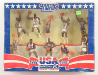 1992 Starting Lineup Team "Dream Team" USA Basketball Players Action Figure Set with Michael Jordan, Magic Johnson & Larry Bird at PristineAuction.com