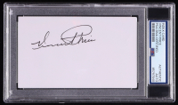 Vincent Price Signed 3x5 Index Card (PSA) at PristineAuction.com