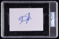 Steven Spielberg Signed 4x6 Index Card (PSA) at PristineAuction.com