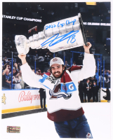 Alex Newhook Signed Avalanche 8x10 Photo Inscribed "2022 Cup Champ" (Premium Autographs) at PristineAuction.com