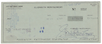 Elizabeth Montgomery Signed 1975 Personal Check (ACOA) at PristineAuction.com
