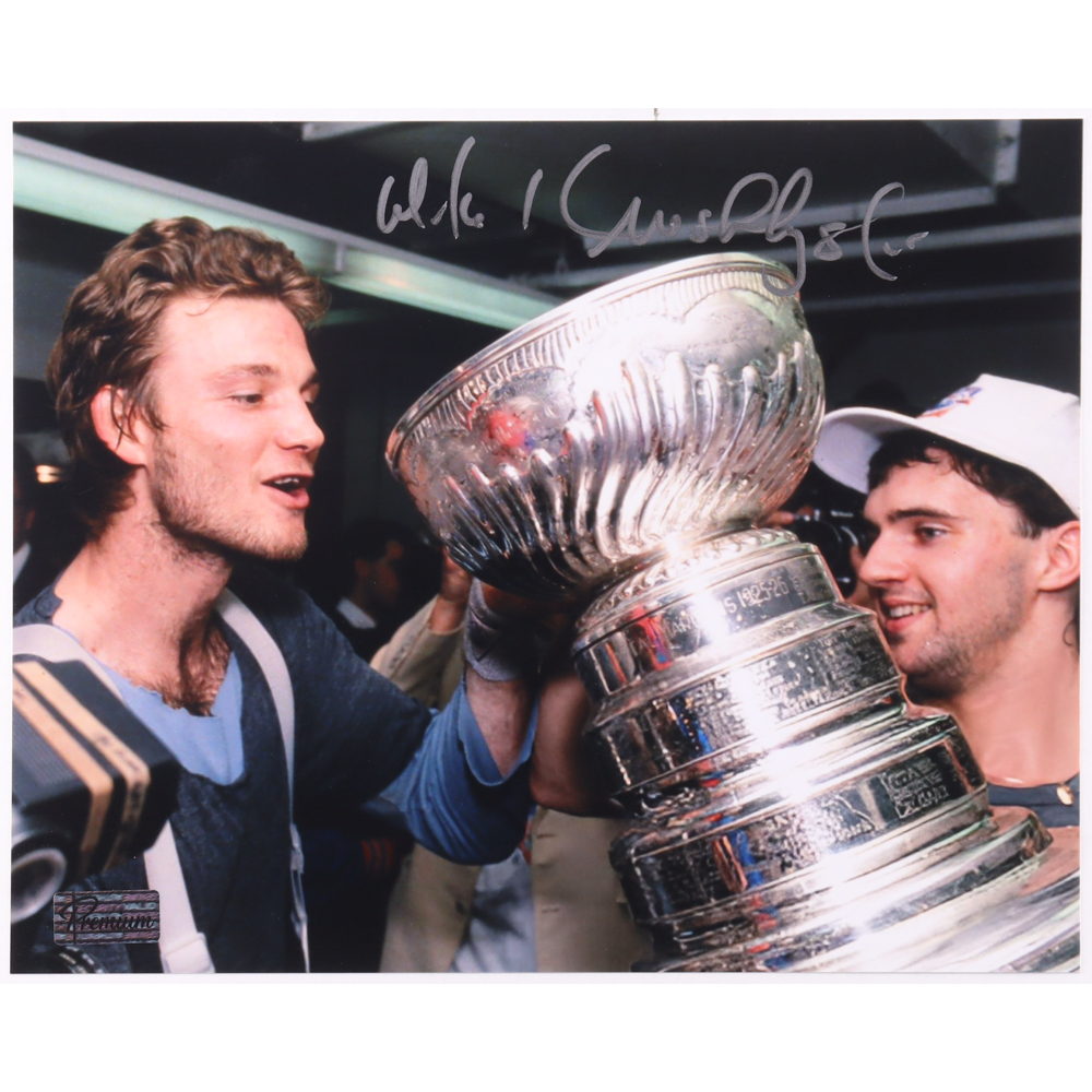 Mike Krushelnyski Signed Oilers 8x10 Photo (Premium Autographs) at PristineAuction.com