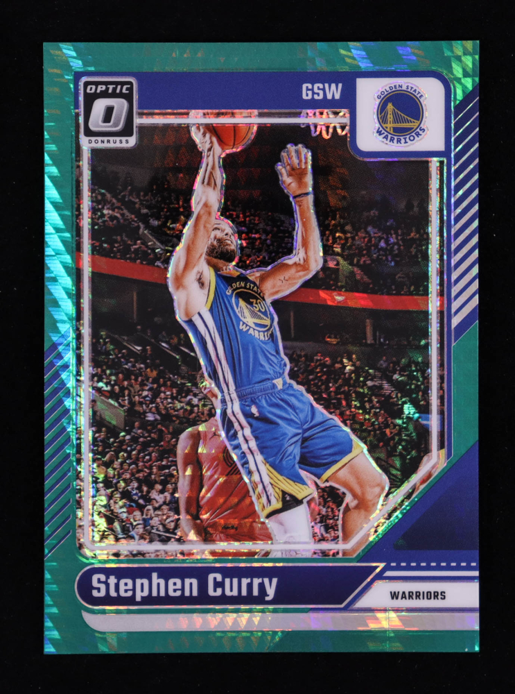 Stephen Curry 2024-25 Donruss Optic Hyper Green #155 #232/249