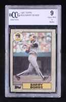 Barry Bonds 1987 Topps #320 RC (BCCG 9) at PristineAuction.com