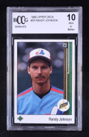 Randy Johnson 1989 Upper Deck Star Rookie #25 RC (BCCG 10) at PristineAuction.com