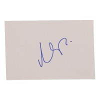 Matt Damon Signed 4x6 Cut (ACOA) at PristineAuction.com