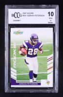 Adrian Peterson 2007 Score #341 RC (BCCG 10) at PristineAuction.com