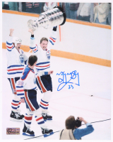 Marty McSorley Signed Oilers 8x10 Photo (Premium Autographs) at PristineAuction.com