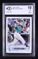 Cal Raleigh 2022 Topps Series One #277 RC (BCCG 10) at PristineAuction.com