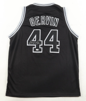 George Gervin Signed Jersey (JSA) at PristineAuction.com