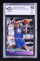 Shaquille O'Neal 1992-93 Upper Deck All Star #424 RC (BCCG 10) at PristineAuction.com