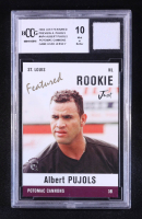 Albert Pujols 2004 Just Featured Preview Game-Used Jersey #AP4 RC (BCCG 10) at PristineAuction.com