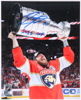 A. J. Greer Signed Panthers 8x10 Photo Inscribed "2025 Cup" (Premium Autographs) at PristineAuction.com