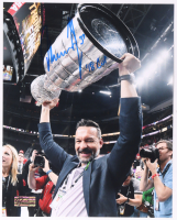 Olaf Kolzig Signed Capitals 8x10 Photo Inscribed "'18 Cup" (Premium Autographs) at PristineAuction.com