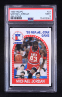 Michael Jordan 1989 NBA Hoops All-Star #21 RC (PSA 9) at PristineAuction.com