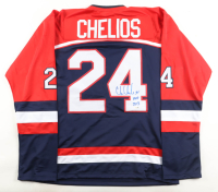 Chris Chelios Signed Jersey Inscribed "HOF 2013" (JSA) at PristineAuction.com