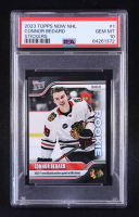 Connor Bedard 2023 Topps Now NHL Stickers #1 RC (PSA 10) at PristineAuction.com